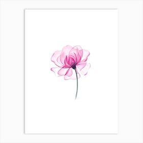 Pink Flower 3 Art Print