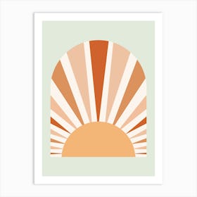Sunburst Art Print