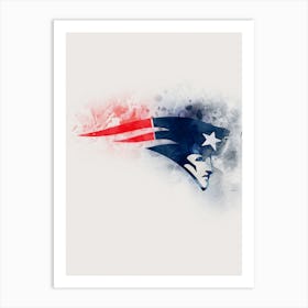 New England Patriots 3 Art Print