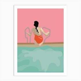 Swim Art Print