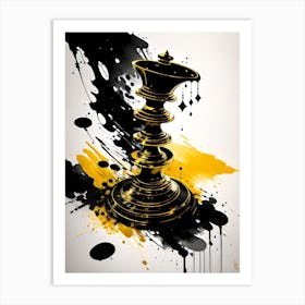 Chess Piece Art Print