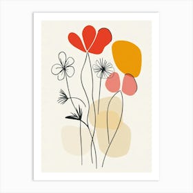 Flower Bouquet 2 Art Print