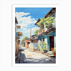 Old Manila Street 4 Art Print