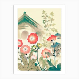 Flower Garden Art Print