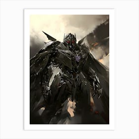 Megatron Transformer Art Print