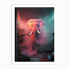 An Elephant In The Room Art Print