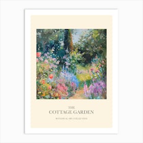 Cottage Garden Poster Wild Garden 6 Art Print