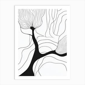 Abstract Tree 18 Art Print