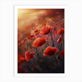 Poppies Art Print