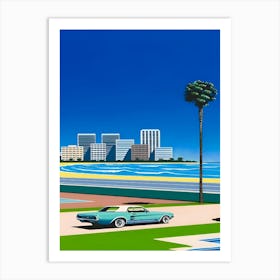 Hiroshi Nagai - Vaporwave, City Pop Art Print