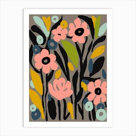 Pastel Garden Art Print