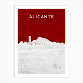 Alicante Spain Art Print