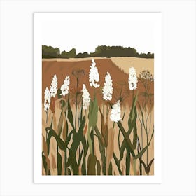 Field Of Corn Art Print