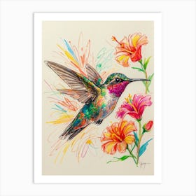 Hummingbird 22 Art Print