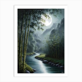 Bamboo Forest 1 Art Print