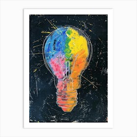 Light Bulb 18 Art Print