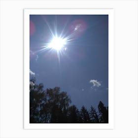 Sun In The Sky Art Print