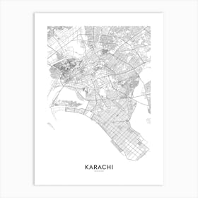 Karachi Art Print