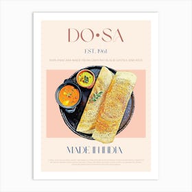 Dosa Mid Century Art Print