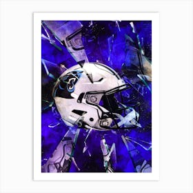 Carolina Panthers 4 Art Print