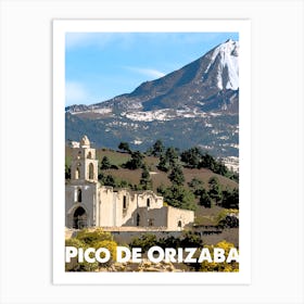 Pico De Orizaba, Mountain, Mexico, Nature, Climbing, Wall Print Art Print