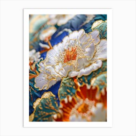 Chinese Embroidery 78 Art Print