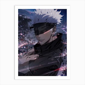 Jujutsu Kaisen Satoru Gojo (40) 1 Art Print