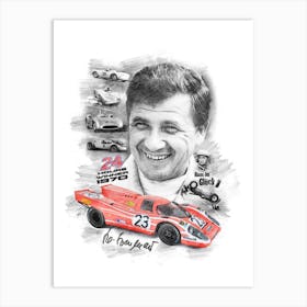 Hans Herrmann 1 Art Print