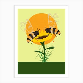 The Bees Art Print