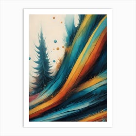 Abstract Painting 1 Art Print