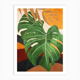 Tropical Summer Abstract Art 14 Art Print