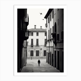 Verona, Italy,  Black And White Analogue Photography  2 Art Print