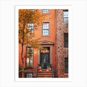 Pumpkin Season, Autumn In New York Art Print