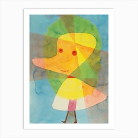 Paul Klee - Kleiner Gartengeist (Small Garden Ghost) Art Print