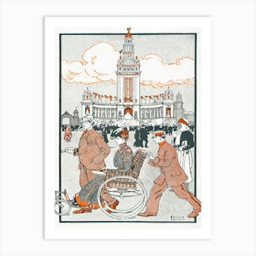 Pan American Exposition (1901), Edward Penfield Art Print