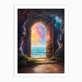 Portal To The Ocean Art Print