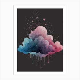 Cloud Painting Art Print