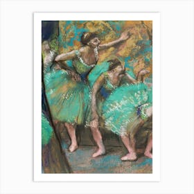 The Dancers, Edgar Degas Art Print