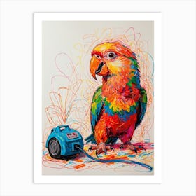 'Parrot' 1 Art Print
