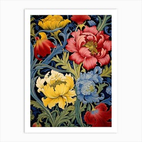 William Morris Flowers 9 Art Print