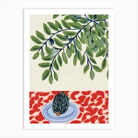 Artichoke Art Print