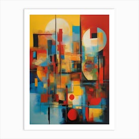 Abstract Painting 805 Art Print