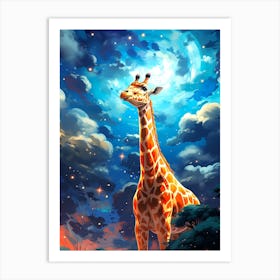 Giraffe 2 Art Print