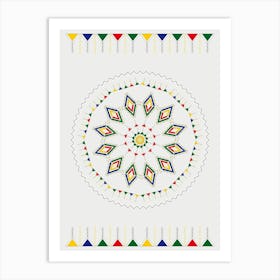 North Africa Tribal Heritage 1 Art Print