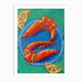 Prawns Art Print