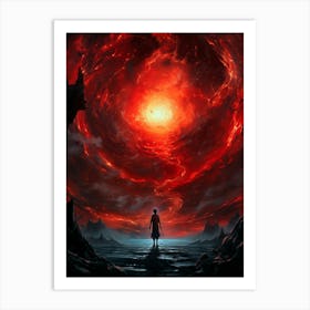 Apocalypse Land Art Print