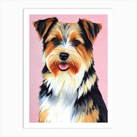 Australian Terrier Watercolour Dog Art Print
