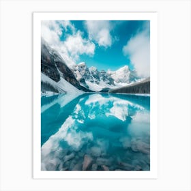 Lake Banff 1 Art Print