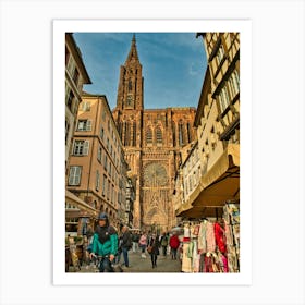 Cathedral Of Rheims Art Print