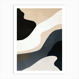 Shapes Of Solace Minimalist Style Art Print